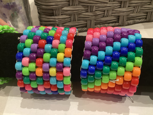 Bracelet cuffs (eight rows) $10